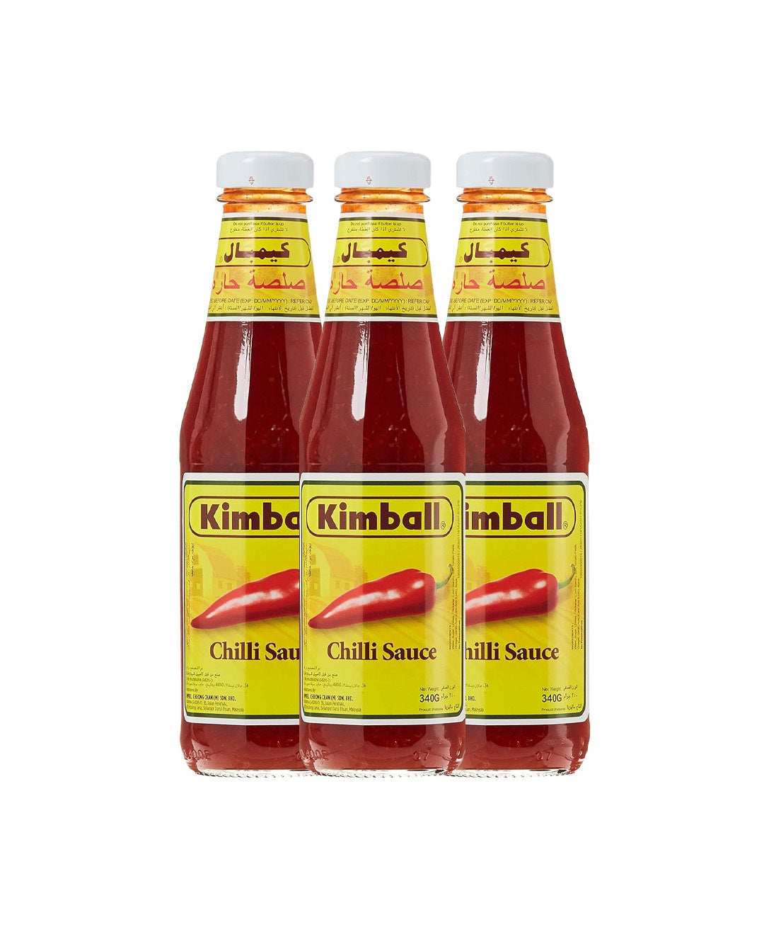 Kimball Chilli Sauce, 340g, Pack of 3