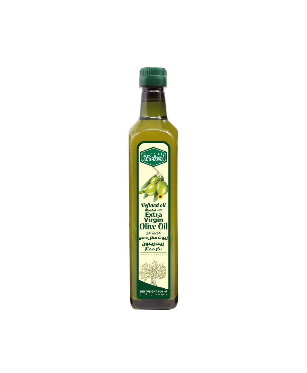 Al Shafaa Extra Virgin Olive Oil, 500ml